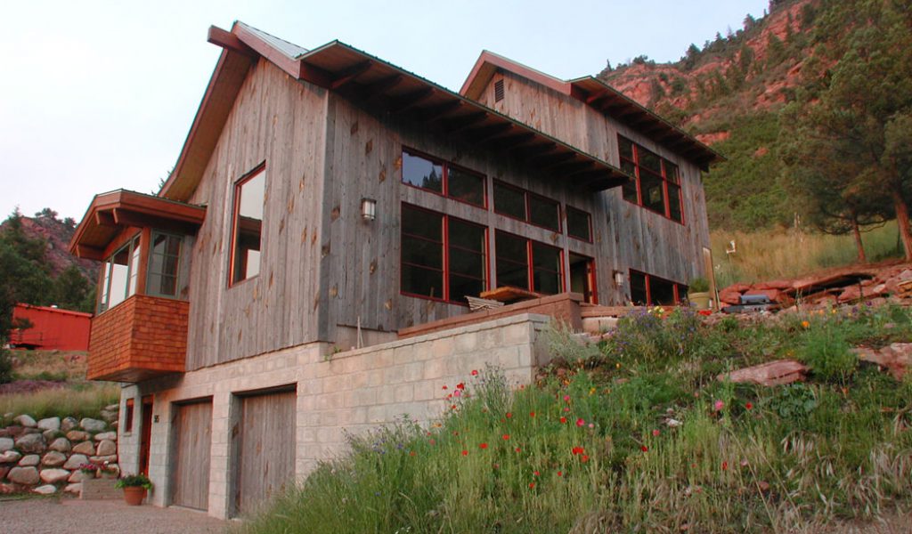 reclaimed snowfence siding